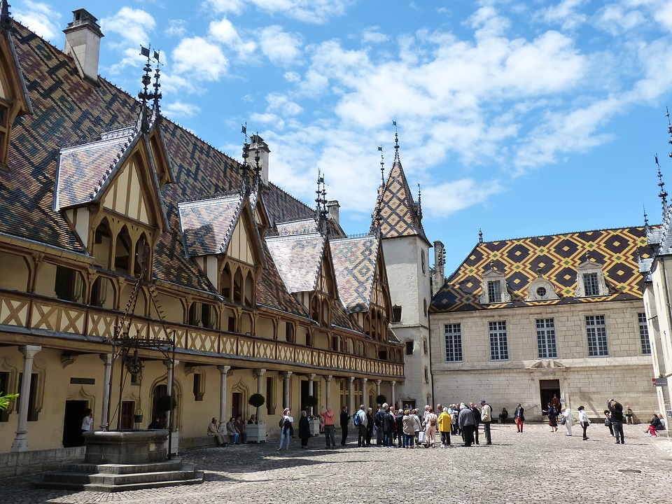 Visite des Hospices de Beaune, Beaune France, Visit Burgundy